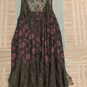 Free People lace tank top